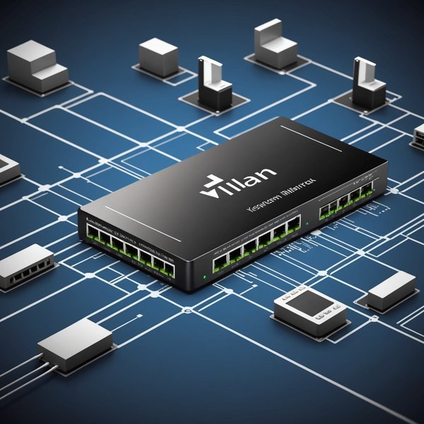 Comment configurer un réseau VLAN pour segmenter le trafic dans une entreprise ?